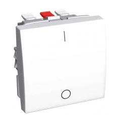 Двополюсний вимикач Schneider Electric Altira ALB44053 16А (білий)