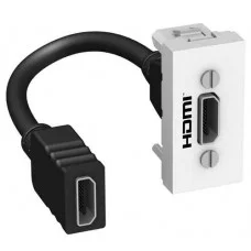 HDMI розетка Schneider Electric Altira ALB44373 (белый)