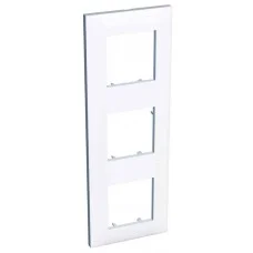 Тримісний вертикальна рамка Schneider Electric Altira ALB44659 (біла)
