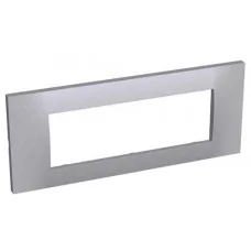 Горизонтальна рамка Schneider Electric Altira ALB45736 3х45 (сіра)