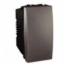 Вимикач 1-клавішний графіт Schneider Electric, MGU3.161.12