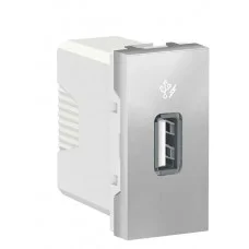 USB розетка Schneider Electric NU342830 1М (алюминий)