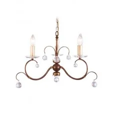 Люстра Elstead LUN3 BRONZE Lunetta