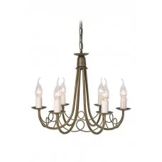 Люстра Elstead MN6 BLK/GOLD Minster