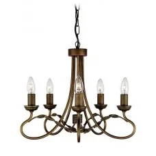 Люстра Elstead OV5 BLK/GOLD Olivia