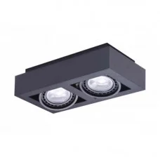 Точковий світильник Azzardo AZ4441 Nikea GU10 2x16W IP20 чорний