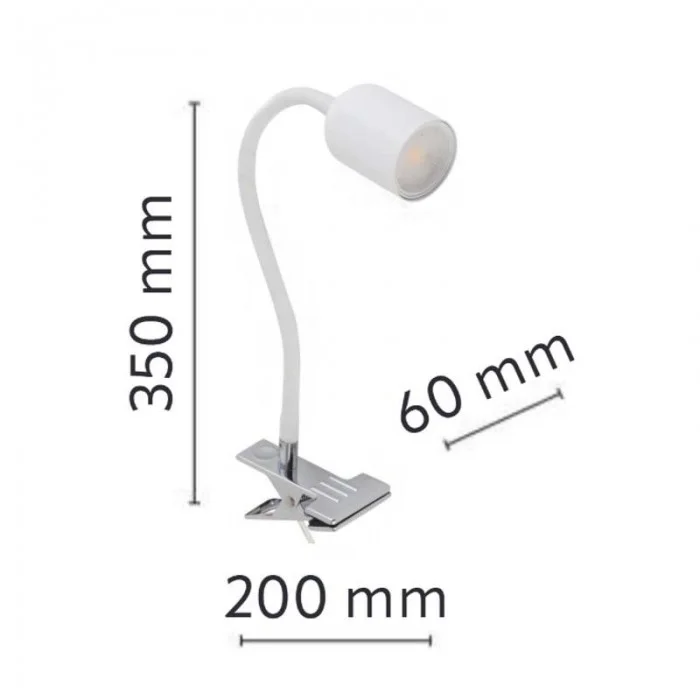 Настільна лампа Tk Lighting 4559 Top White Настільна лампа Tk Lighting 4559 Top White