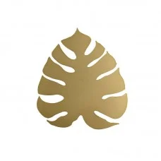 Бра, настенный светильник TK Lighting 4665 Monstera G9 3x6W IP20 золотой