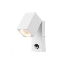 Вуличний світильник з датчиком руху Azzardo AZ4697 Goran Sensor GU10 1x35W IP54 білий
