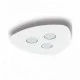 Потолочный светильник Nowodvorski 8304 Organic GX53 3x12W IP20 белый