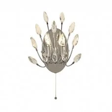 Бра  Searchlight 86012-2CC Peacock