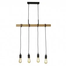 Підвісний світильник Searchlight 95041-4BR Woody