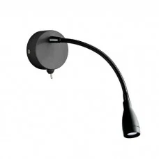 Бра  Searchlight 9917BK Flexi