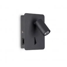 Бра Ideal Lux 239644 Gea AP1 Square Nero