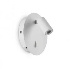 Бра Ideal Lux 239682 Gea AP1 Round Bianco
