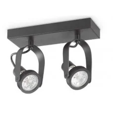 Спот Ideal Lux 229584 Glim Compact PL2 Nero