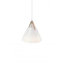 Підвісний світильник, люстра Nordlux 84313001 Strap E27 1x40W IP20 білий Підвісний світильник, люстра Nordlux 84313001 Strap E27 1x40W IP20 білий