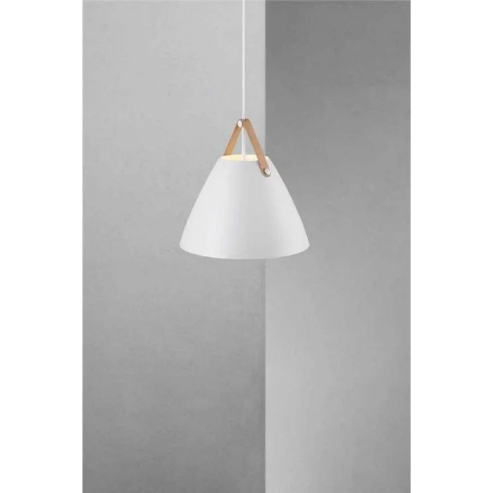 Підвісний світильник, люстра Nordlux 84343001 Strap E27 1x40W IP20 білий Підвісний світильник, люстра Nordlux 84343001 Strap E27 1x40W IP20 білий