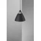 Підвісний світильник, люстра Nordlux 84343003 Strap E27 1x40W IP20 чорний