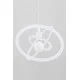 Люстра Alfa 60693 Gradi Elipse White