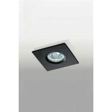 Точковий світильник Azzardo AZ4230 Ika Square GU10 1x35W IP65 чорний