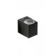 Вуличний світильник Azzardo AZ4267 Rimini Square GU10 1x35W IP54 чорний