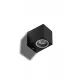Вуличний світильник Azzardo AZ4267 Rimini Square GU10 1x35W IP54 чорний