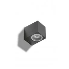 Вуличний світильник Azzardo AZ4311 Rimini Square GU10 1x35W IP54 темно-сірий
