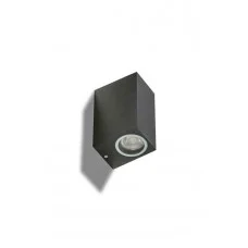Вуличний світильник Azzardo AZ4312 Rimini Square GU10 2x35W IP54 темно-сірий