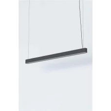 Подвесной светильник, люстра Nowodvorski 7525 Soft LED T8LED 1x22W 3000K 3200Lm IP20 графитовый Подвесной светильник, люстра Nowodvorski 7525 Soft LED T8LED 1x22W 3000K 3200Lm IP20 графитовый