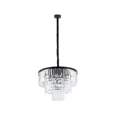Люстра Nowodvorski 7616 Cristal M E14 9x25W IP20 черная Люстра Nowodvorski 7616 Cristal M E14 9x25W IP20 черная