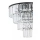 Люстра Nowodvorski 7630 Cristal L Е14 12x25W IP20 черная