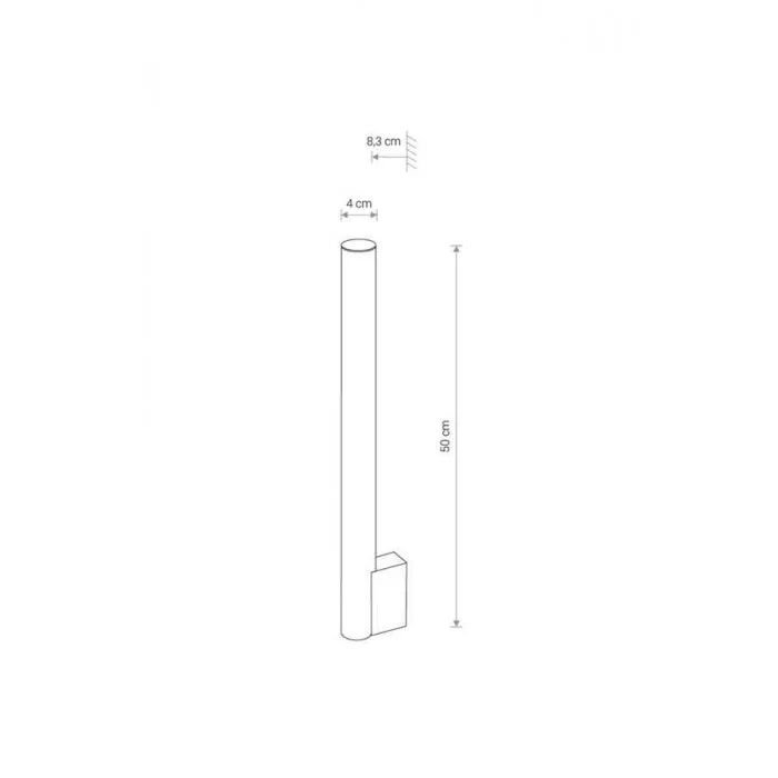 Світильник для ванної Nowodvorski 8122 Ice Tube Led M Світильник для ванної Nowodvorski 8122 Ice Tube Led M