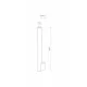 Світильник для ванної Nowodvorski 8122 Ice Tube Led M Світильник для ванної Nowodvorski 8122 Ice Tube Led M
