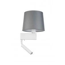 Бра, настенный светильник Nowodvorski 8215 Chillin E27+G9 2x10W+10W IP20 серый Бра, настенный светильник Nowodvorski 8215 Chillin E27+G9 2x10W+10W IP20 серый