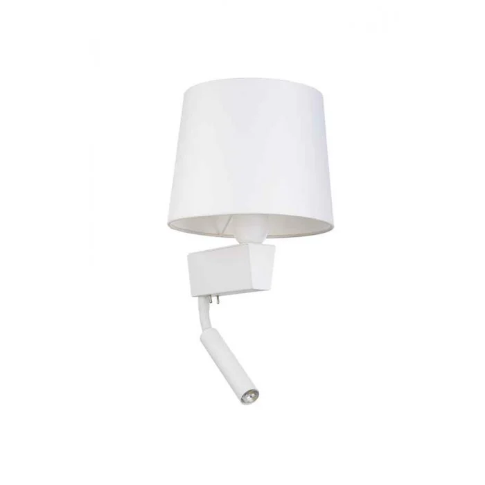 Бра, настенный светильник Nowodvorski 8216 Chillin E27+G9 2x10W+10W IP20 белый Бра, настенный светильник Nowodvorski 8216 Chillin E27+G9 2x10W+10W IP20 белый