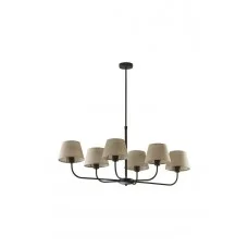 Люстра TK Lighting 3999 Chicago E27 6x15W IP20 бежева Люстра TK Lighting 3999 Chicago E27 6x15W IP20 бежева