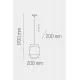 Підвісний світильник, люстра TK Lighting 6528 Boho E27 1x15W IP20 білий Підвісний світильник, люстра TK Lighting 6528 Boho E27 1x15W IP20 білий