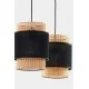 Tk Lighting 6549 Boho Black