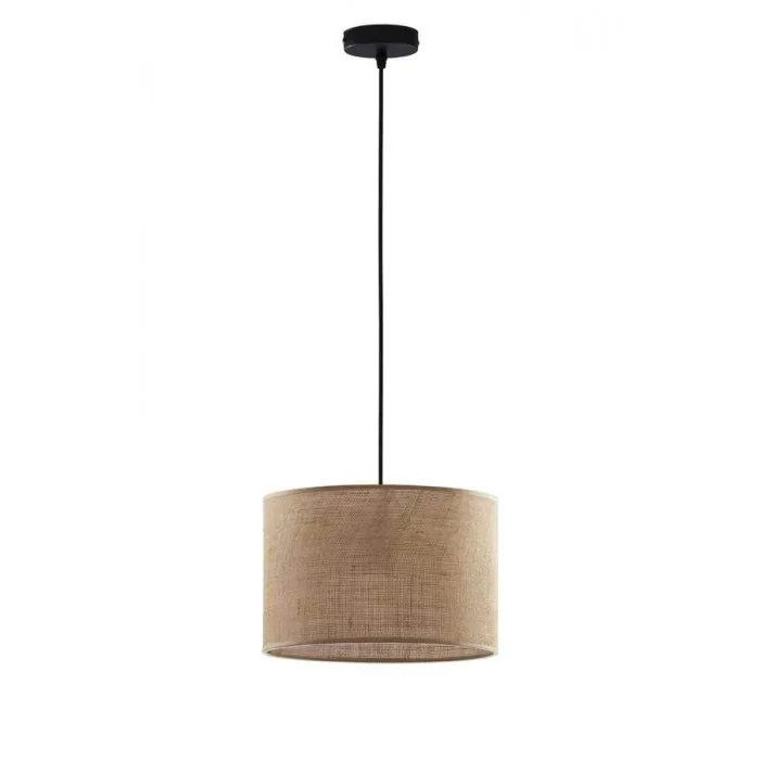 Підвісний світильник, люстра TK Lighting 6580 Juta E27 1x15W IP20 бежевий