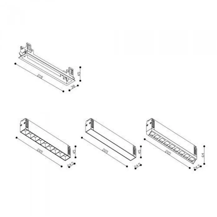 Світильник вбудований LTX VARIO WALL WASHER 218 LED 14W 3000К (01.2185.14.930.BK) Світильник вбудований LTX VARIO WALL WASHER 218 LED 14W 3000К (01.2185.14.930.BK)