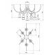 Люстра Pikart ARCH 7U 12894-4 coral