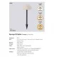 Вуличний світильник Nordlux 2018128003 Sponge LED 1x4.8W 2700K 300Lm IP65 чорний Вуличний світильник Nordlux 2018128003 Sponge LED 1x4.8W 2700K 300Lm IP65 чорний