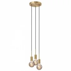 Подвесной светильник, люстра Nordlux 2112063035 Paco E27 3x25W IP20 латунный Подвесной светильник, люстра Nordlux 2112063035 Paco E27 3x25W IP20 латунный