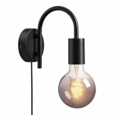 Бра, настенный светильник Nordlux 2112071003 Paco E27 1x25W IP20 черный Бра, настенный светильник Nordlux 2112071003 Paco E27 1x25W IP20 черный