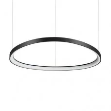 Подвесной светильник, люстра Ideal Lux 247281 Gemini LED 1x56W 3000K 6300Lm IP20 черный