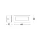 Вуличний світильник Ideal Lux INDIO RECESSED 08W 255804