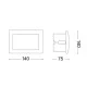 Вуличний світильник Ideal Lux WIRE AP BIG 268989