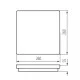Стельовий світильник Kanlux BENO LED 24W NW-L-GR (33343)