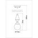 Подвесной светильник Pikart 4844-2 Dome Lamp